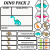 Dino PACK  2  w wersji PDF - 23 strony A4