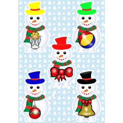 2w1 Play With Snowmen + 5 Little Snowmen - gra w wersji PDF