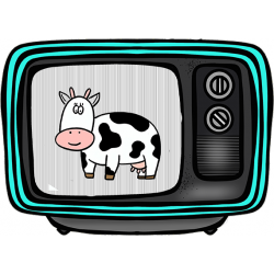 Farm Animals TV - 9 flashcards wraz z podpisami trzy rodzaje w wersji PDF