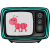 Bugs TV - 9 flashcards wraz z podpisami trzy rodzaje w wersji PDF