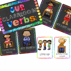 Classroom Signs & Verbs w wersji PDF
