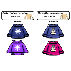 Clothes Pack (55 elementów+ sylwety) w 2 rozmiarach, w wersji PDF
