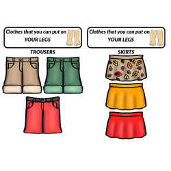 Clothes Pack (55 elementów+ sylwety) w 2 rozmiarach, w wersji PDF