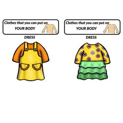 Clothes Pack (55 elementów+ sylwety) w 2 rozmiarach, w wersji PDF