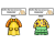 Clothes Pack (55 elementów+ sylwety) w 2 rozmiarach, w wersji PDF