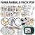 Farm Animals MEGA Pack w wersji PDF