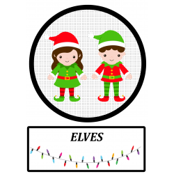 Christmas flashcards - 24 flashcards wraz z podpisami w trzech rozmiarach w wersji PDF