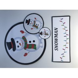 Christmas flashcards - 24 flashcards wraz z podpisami w trzech rozmiarach w wersji PDF