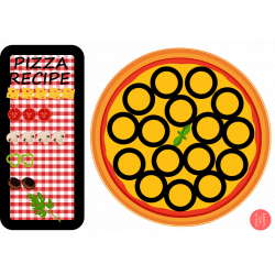 Pizza Game + Pizza Flashcards w wersji PDF
