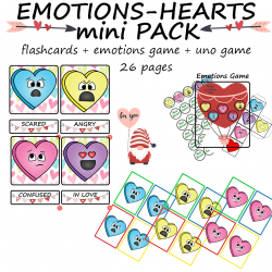 Emotions- Hearts mini PACK w wersji PDF