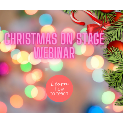 Christmas on Stage- NAGRANIE z webinaru +MEGA PACK MATERIAŁÓW