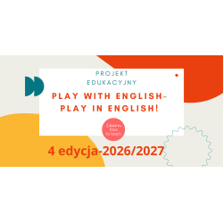 Karta Innowacji Pedagogicznej "Play With English- Play In English"