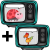 Bugs TV + Farm Animals TV - 18 flashcards wraz z podpisami trzy rodzaje w wersji PDF